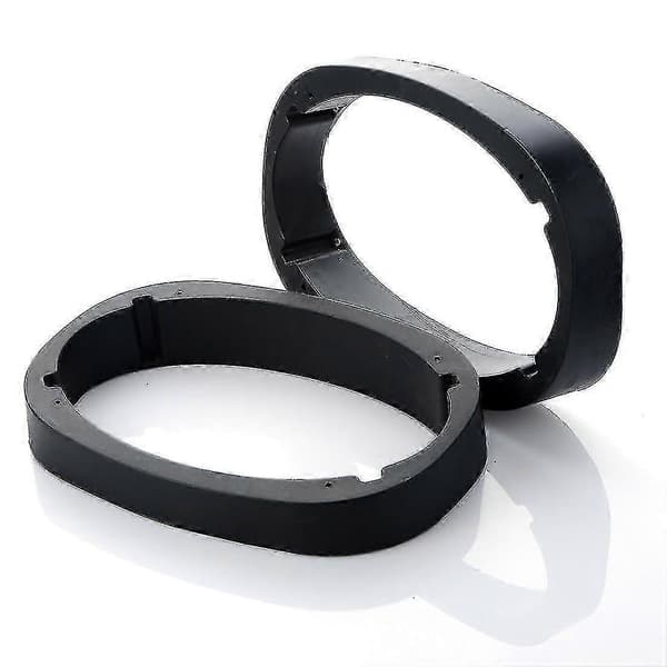 Hiou 2 stk. Universal 6 X 9 Tommer Skrå Bilhøjttaler Spacer Adapter Eftermontering Lydmåtte H`