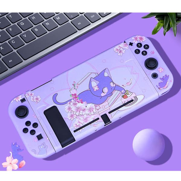 Beskyttende Etui Slankt Cover Kompatibelt med Nintendo Switch a