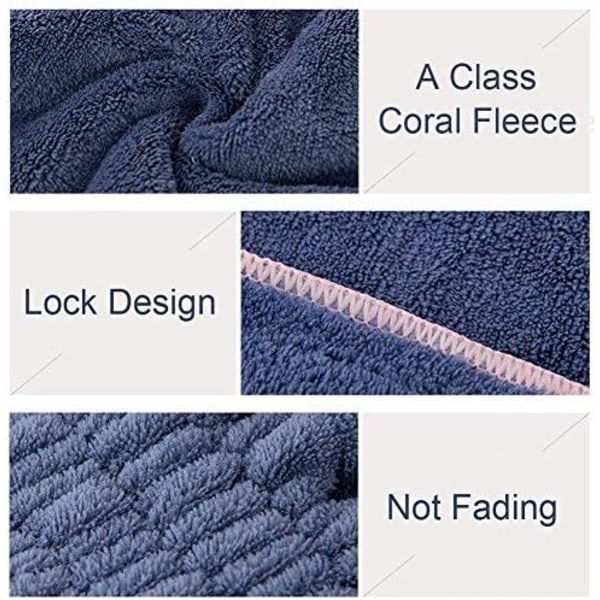(Type 2) 2-pakks mikrofiber justerbare elastiske sløyfebånd