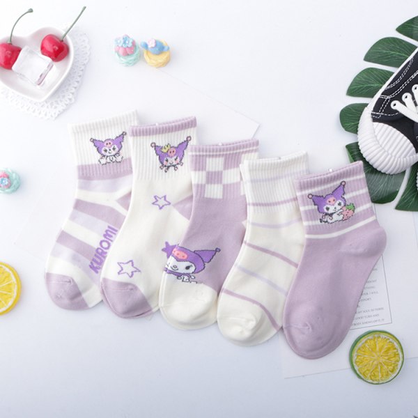 ##/10 par Kuromi-strumpor för barn, 2-4 år##/