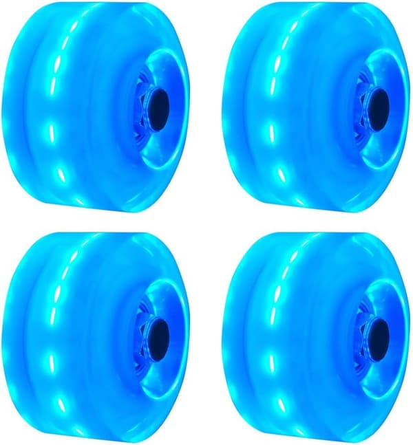 Skateboardhjul, 4 stk/sett Let skatebords hjul Quad Roller S