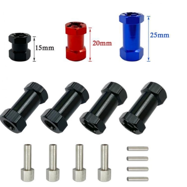 /#/12mm RC hex-adapter för bilhjul/#/