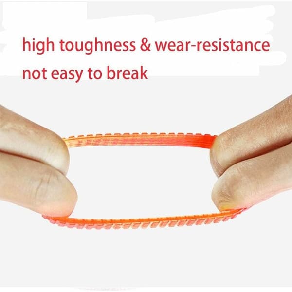 ##/5-pack Orange 1900B 9,6 mm Drivremmar för Elektrisk Hyvel##/