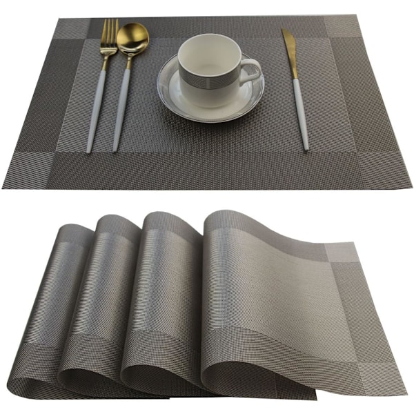 ##/Placering Easy Clean Plastik Placering Vaskbar Køkken Spisestue Ta##/