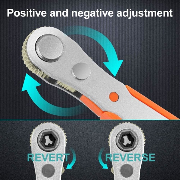 Phillips-ruuvimeisseli Ph 2 X 110 Mm, 1/4\" Mini Rattamekanismi Avaimet ja