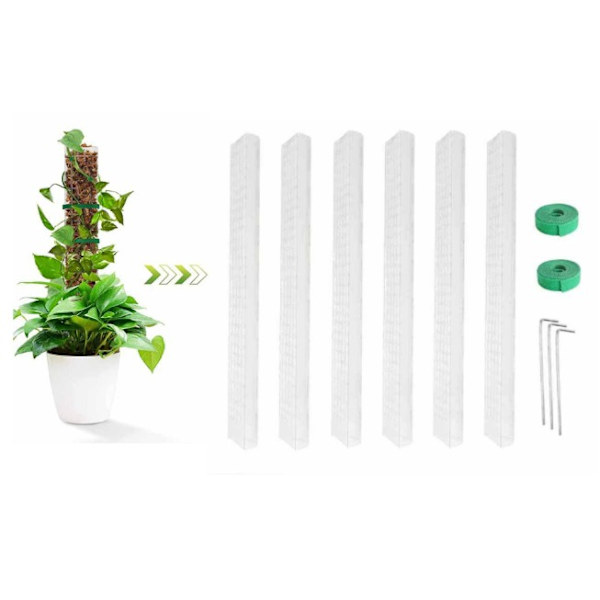 ##/Stycke Växtplastmossa Stöd för Växtpinne och Torvmossa Stöd##/