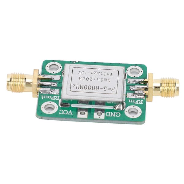 RF-modul Ultravidbånd Medium Effektforsterker med Skjermingskasse 5M-6GHz Forsterkning 20dB