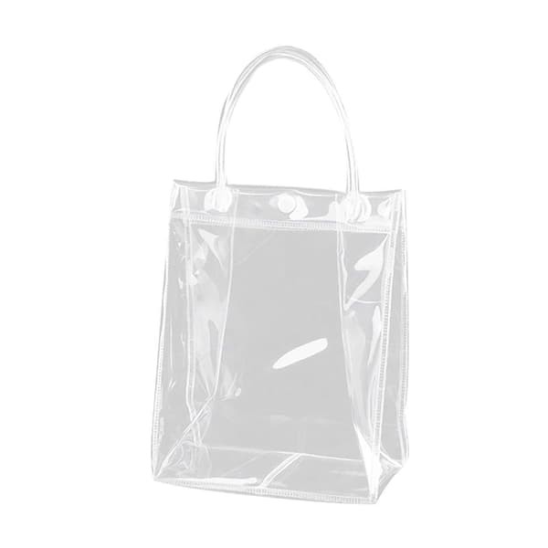Opbevaringspose Universal Bærbar Transparent Gennemsigtig Pose 20*7*25cm