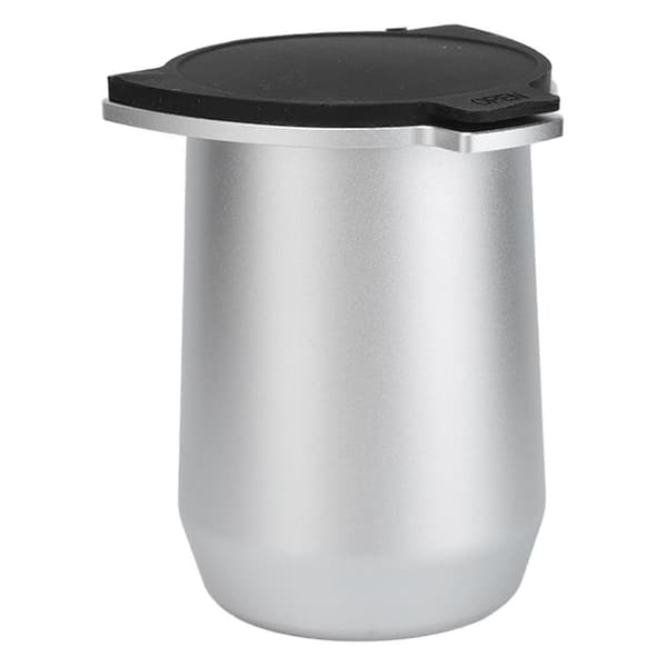 Doseringstratt i aluminiumlegering med silikondammskydd för Breville 8-serien kaffemaskin silver