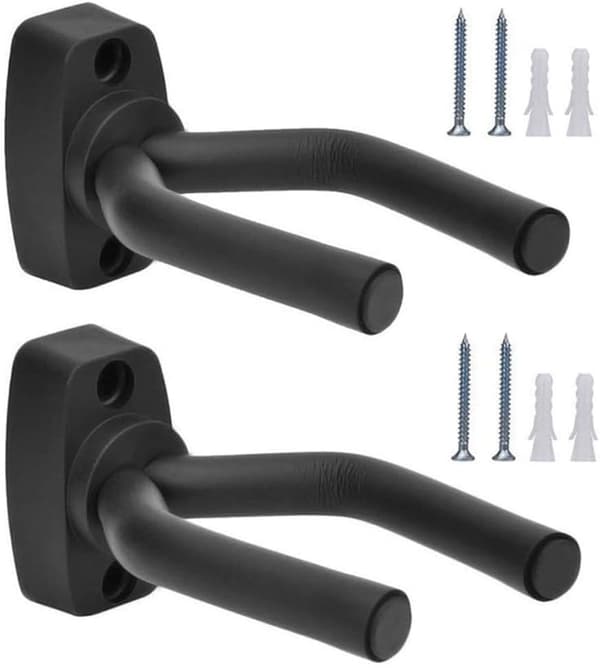 Gitarhengere for vegg Gitarvegg Henger Stativ 2-pakning Hold Git