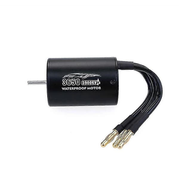 Surpass Hobby 3650 Vattentät 4-polig 3,175 mm Sensorlös Borstlös RC Bilmotor + 60A ESC