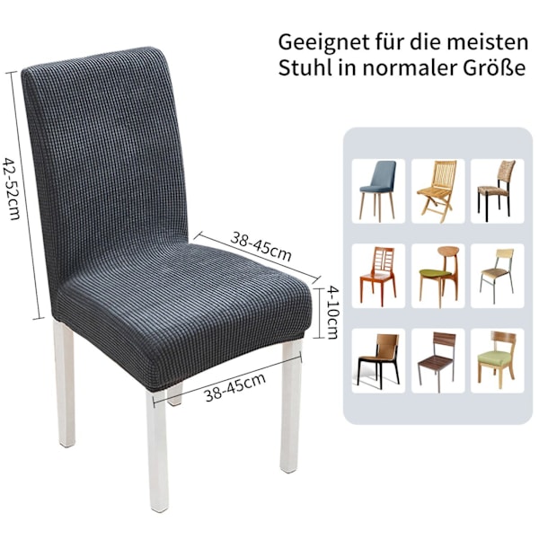 ##/Stoltrekk 4-delt universal stoltrekk bankett bryllup fest komfortabel##/