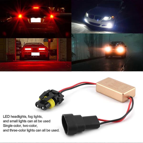 LF-300B Flash Strobe Kontrollerboks Kontinuerlig Blinkende 9005 9006 9012 for LED Hovedlys Tåkelys Lite Lys
