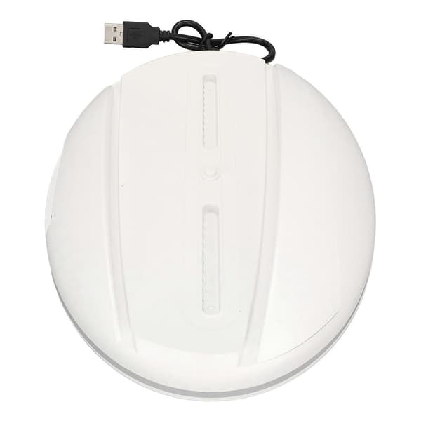 LED Vertikal Stativ Stilig Plug and Play Konsolldokk med 3 USB2.0-porter Fargerikt Lys for PS5-konsoller Hvit