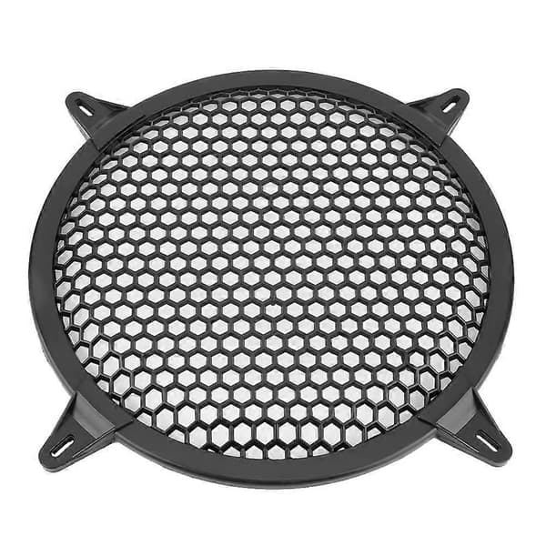 Bil Ljud Plast Mesh Skydd Woofer Högtalare Modifiering Skyddsvakt 10 tum