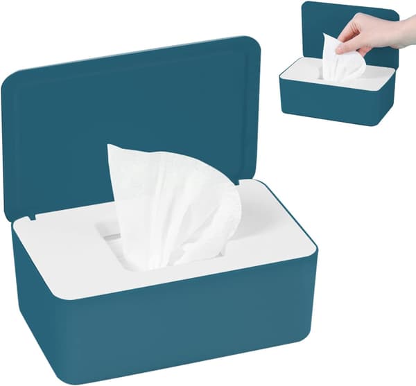 Baby Wipe Box Boite A Lingette Våtservietter Med Lopp, Kan Plasseres