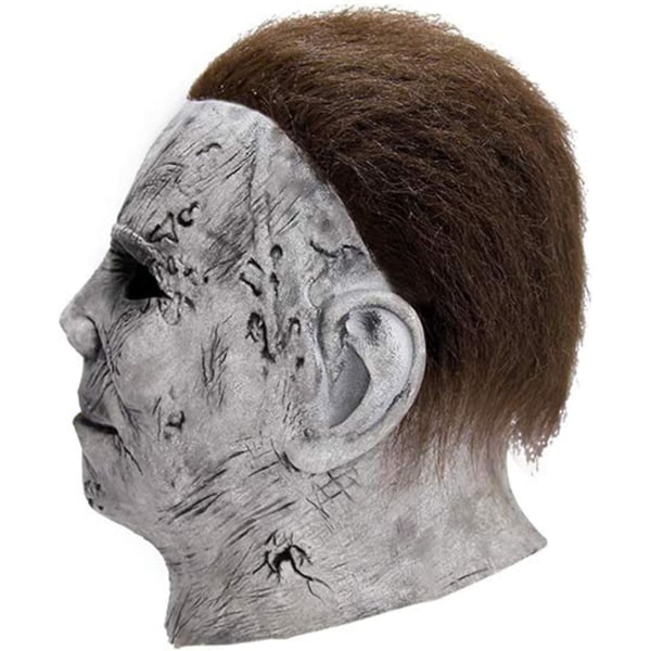 2022 Michael Myers Masker Halloween Horror Cosplay Kostyme Latex P