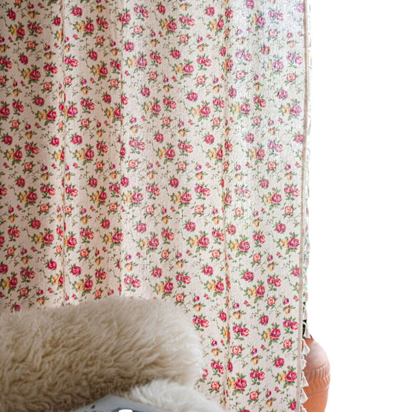 ##/Soveværelsesgardin i boho-stil, længde 150*200cm, trykt bomuld og linned##/
