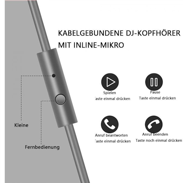 OverEar Hodetelefoner Kabel Lukkede Studio Hodetelefoner OverEar Hodetelefoner