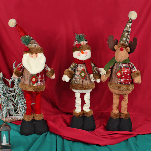 ##/Julteleskopdocka stående docka, julklapp 50CM##/