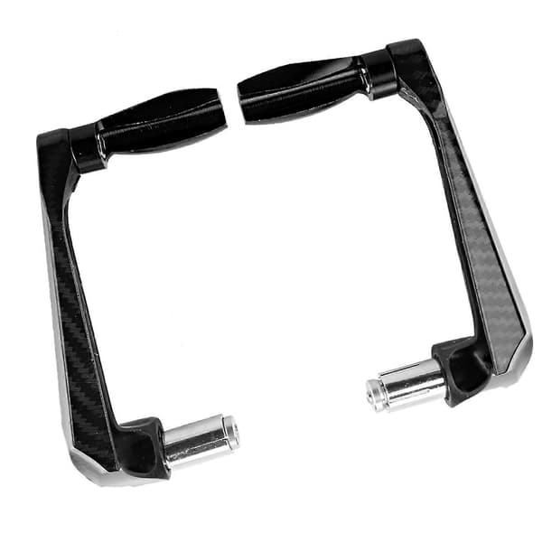 7/8 tum Universal Motorcykelstyre Bromsskydd i Aluminiumlegering (Svart)