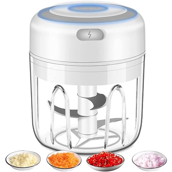 ##/Elektrisk Mini Hvidløgshakker  Bærbar Madprocessor  Grøntsagshakker Løghakker##/