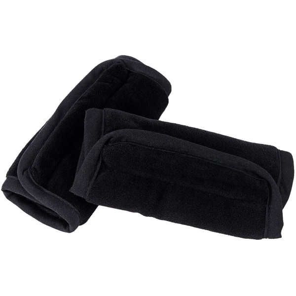 Svart Säkerhetsbälteskudde för Barn, Extra Mjukt Stöd Resepillow