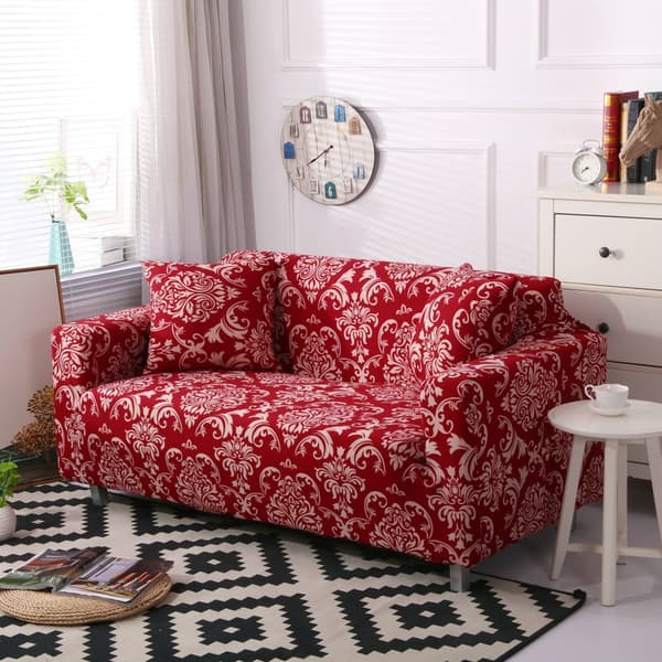 Sofa Trekk 2-seters 150-185cm Sofa Trekk med Armlene Moderne Uni