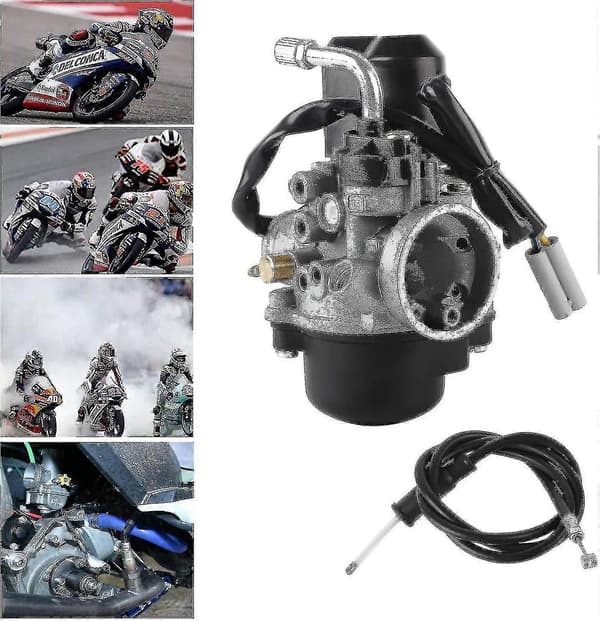 Karburator, Udskiftningskarburator med 17,5 mm passage til de fleste Piaggio/Gilera/Aprilia 50ccm scootere