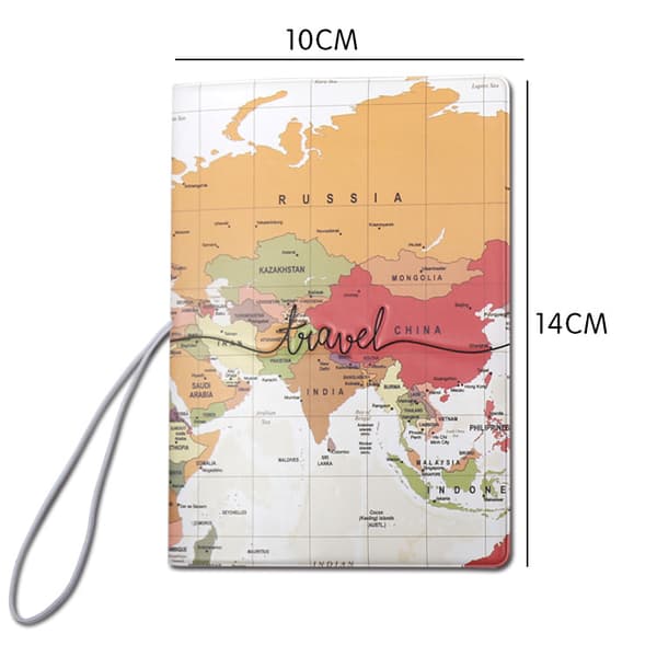 1x Passportskydd - PVC och Plast