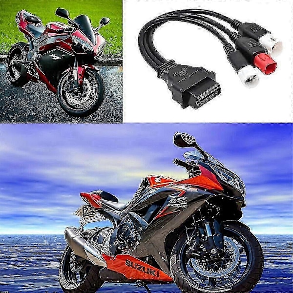 Yamaha OBD2 Diagnostikkabel: 3, 4 og 6-benet Fejlkodelæseradapter