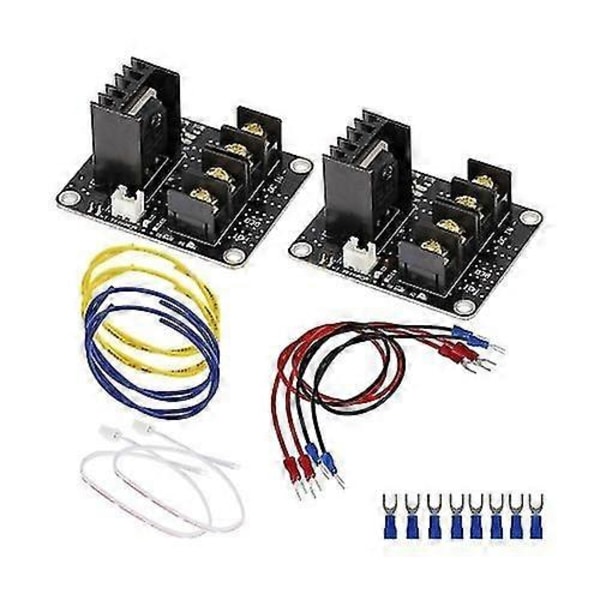 2 STK/Sett 3D-skriver Oppvarmet Senge Strømutvidelsesmodul MOSFET-kort for ANET A8 3D-skriver