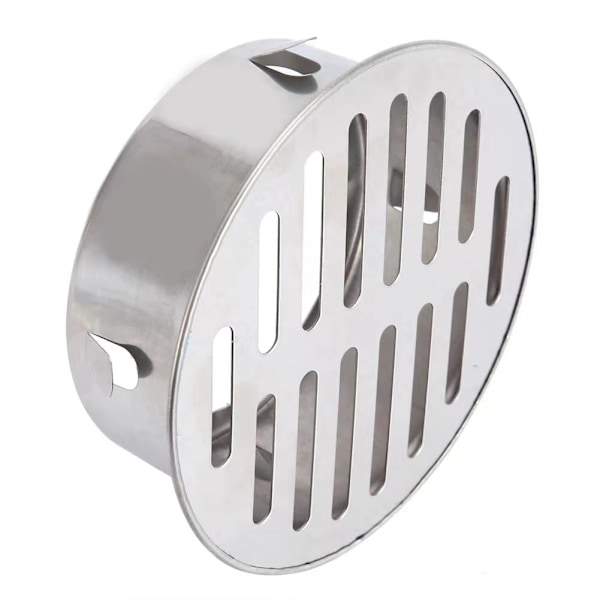 ##/Ø110mm (201) Avtagbar Rostfritt Stål Avloppsskydd - Duschavloppslock - Anti-Igentäppning - Utomhus - Balkong Innergård##/