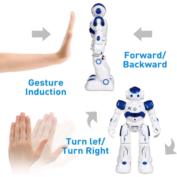 Gesterstyrda Fjärrstyrda Robot - Leksakspresent till Barn, Intera