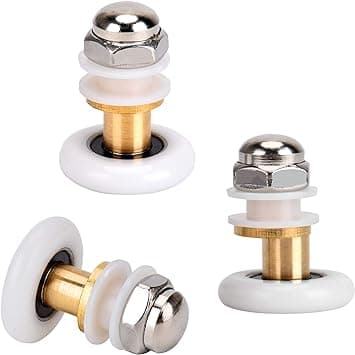 8 stk Dusjdørruller, Rullediameter 25 mm for Baderommet