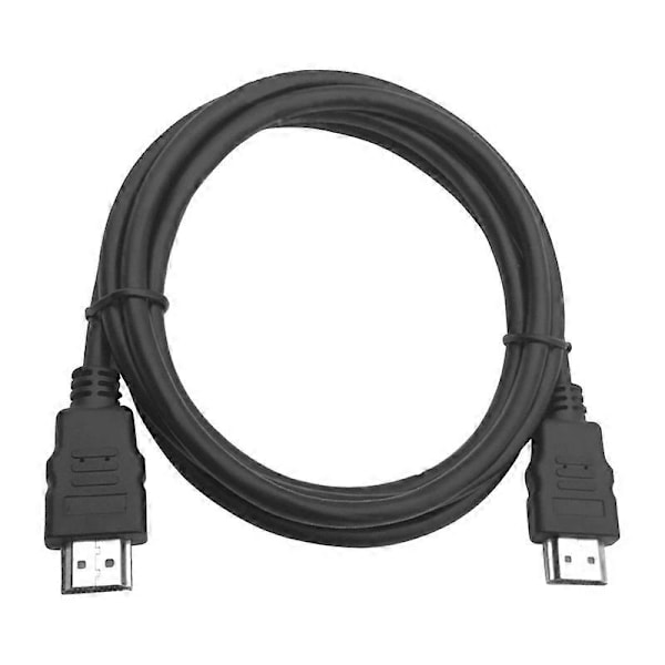 HDMI-kompatibel kabel, plug and play, bred anvendelse, praktisk metall, pålitelig videokabel for TV-dekoder 1M