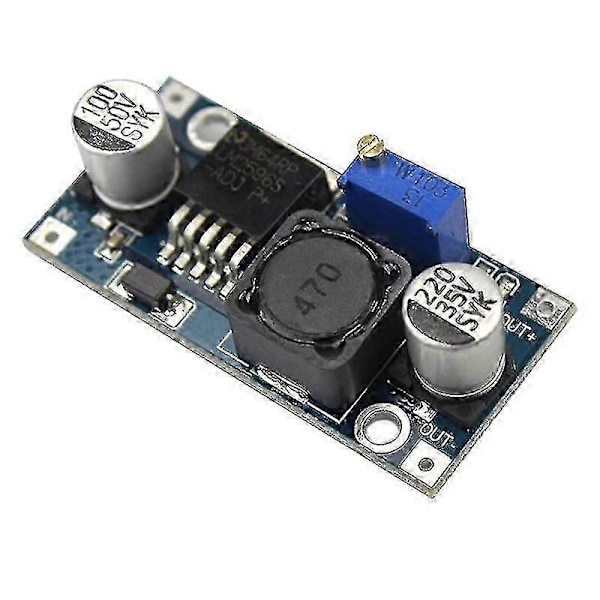 5 stk. DC-DC Buck Converter Modul LM2596s Strømforsyning Output 1.25v-35v
