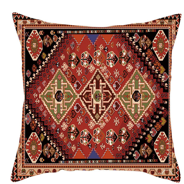 ##/(4 kpl) punainen kukka tyynynpäällinen 45*45cm##/