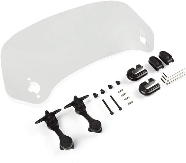 (Transparent) 290mm Justering av forlengelsesstang for frontrute