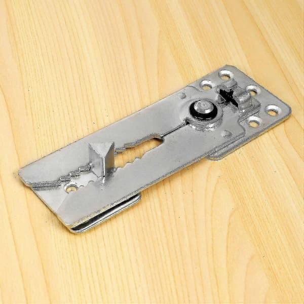 2-pack sektionssoffkoppling, metall sektionssoffmöbelkoppling sektionskopplingar F