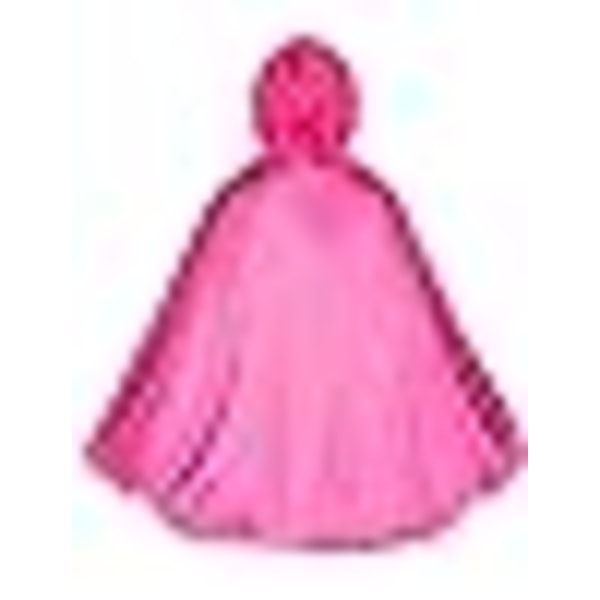 Rosa partyprinsesscape (lämplig för längd 120 cm)