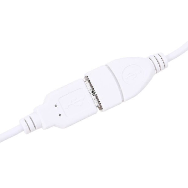 USB 2.0 hann til hunn-kabel med bryter, kabel forlengelse for strømlinje