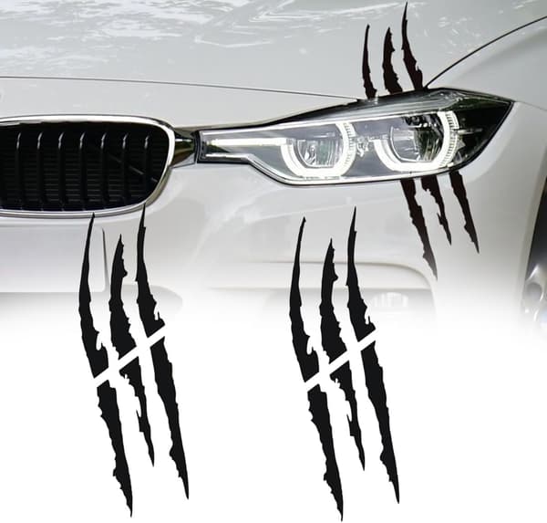 6 Monster Claws -autotarrat, Esteettinen vinyyli, Lisää tyyliä välittömästi