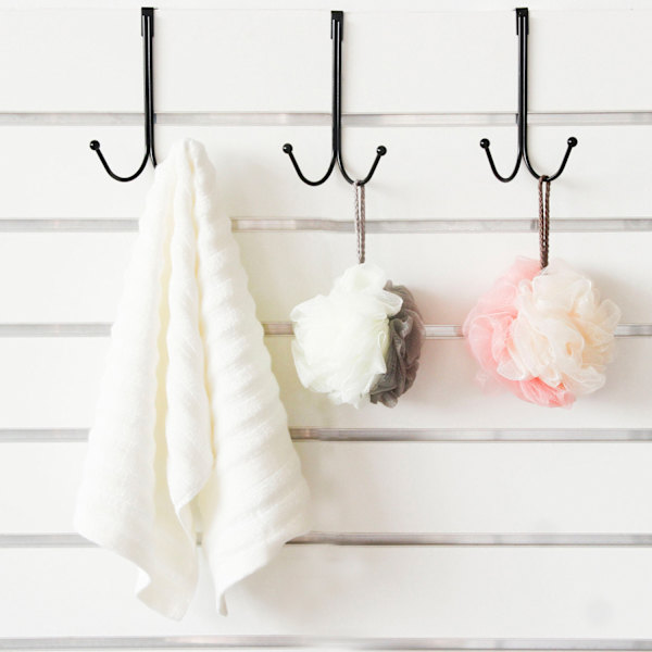 3PK Basics Dobbel Krok for Dør Nikkel