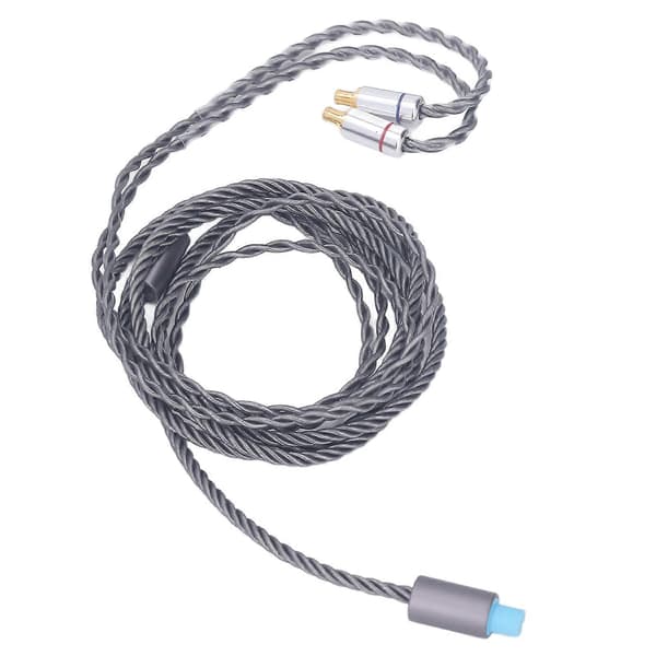 A2DC Hodetelefon Erstatningskabel 3.5mm 2.5mm 4.4mm Plugger Hodetelefon Oppgraderingskabel for ATH CKS1100 E40 E50 E70 LS300 1.2m