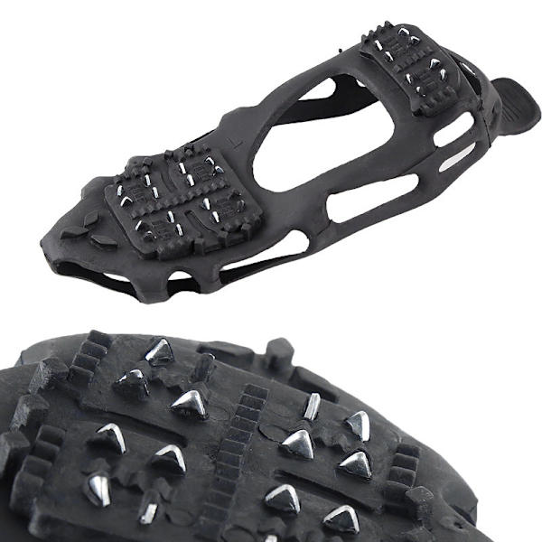 24-Tann Crampons Anti-Skli Isko-Sko Deksel TPE Material Fiske