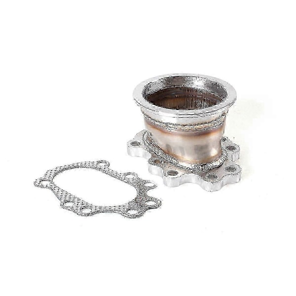 V-formet flange turbine nedløbsrørsadapter til T25T28 GT25 GT28 rustfrit stål adapter