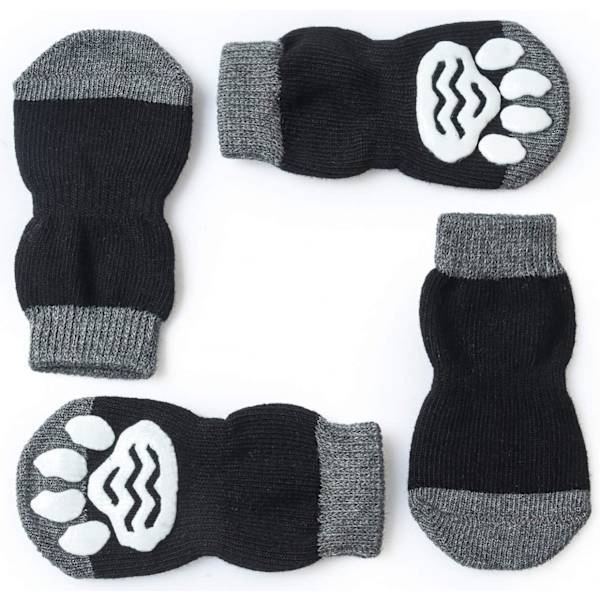 M-2 Par Pet Heroic Anti-Slip Sokker til Hunde og Katte - Beskyttelse