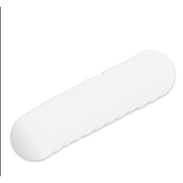 Halksäkra dusch- och badkarsskydd (10 cm), set med 20 duschdynor