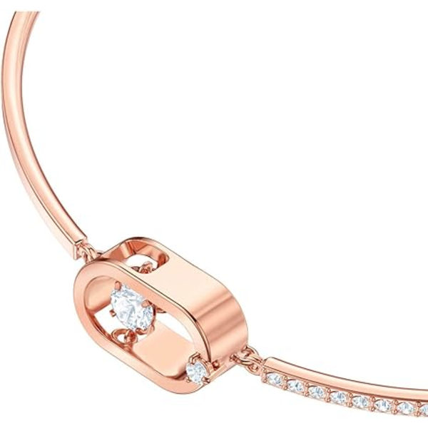 North Armband, Vit, Roséguldpläterad